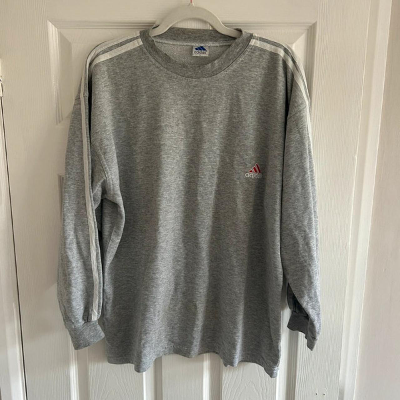 Vintage Adidas Long Sleeve Size - Large #adidas... - Depop