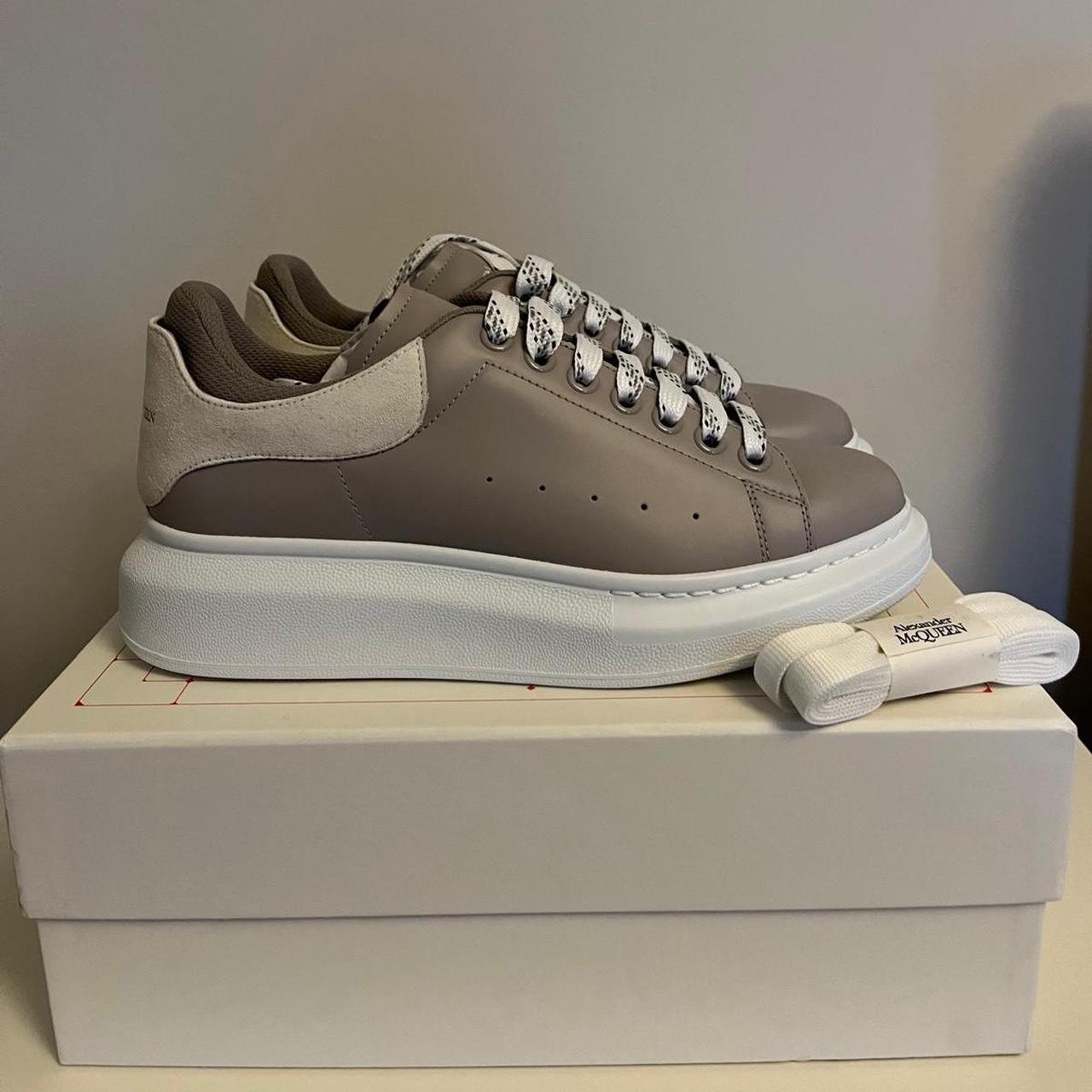 Brand new Alexander McQueen trainers in box with. Depop