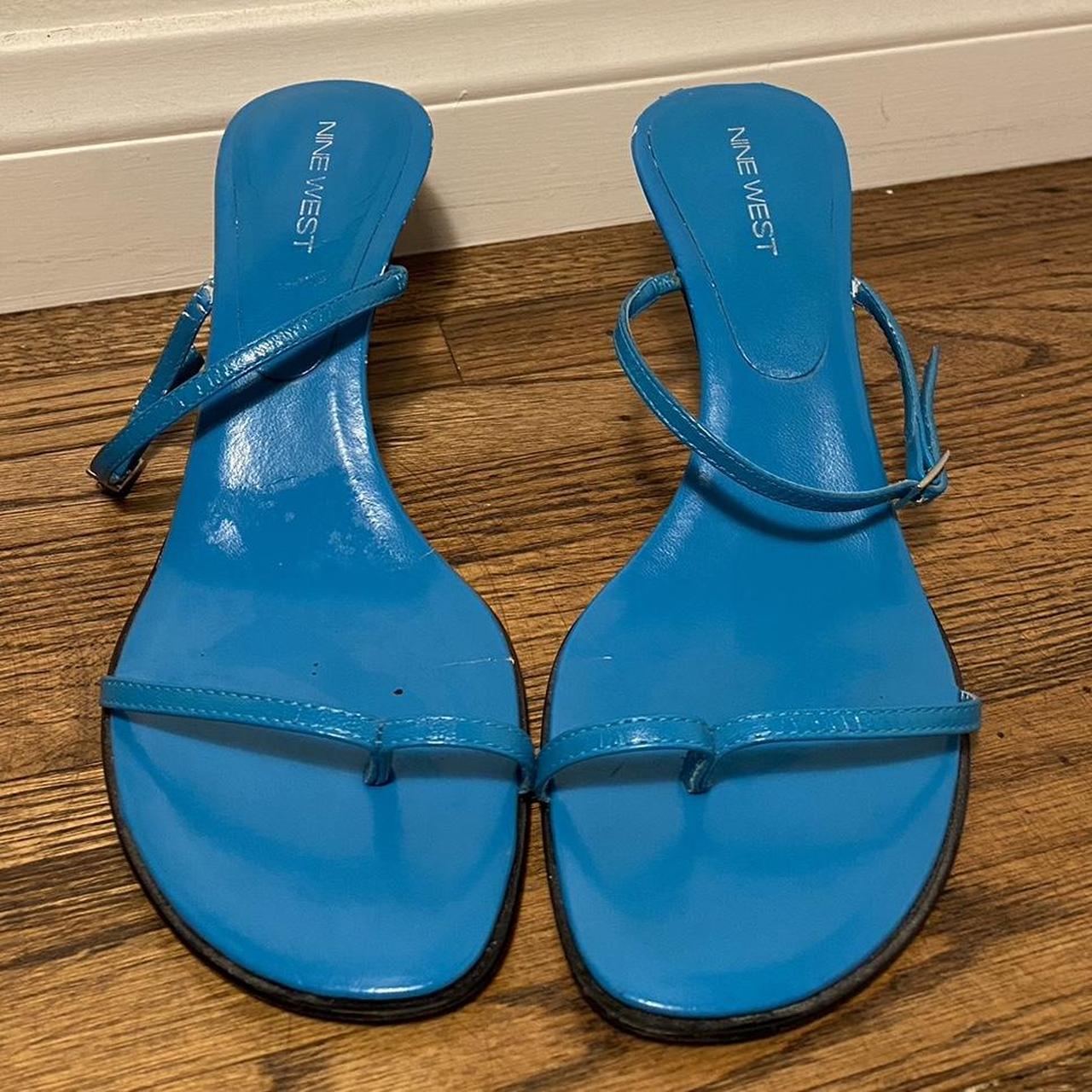 Nine West Women's Blue Sandals