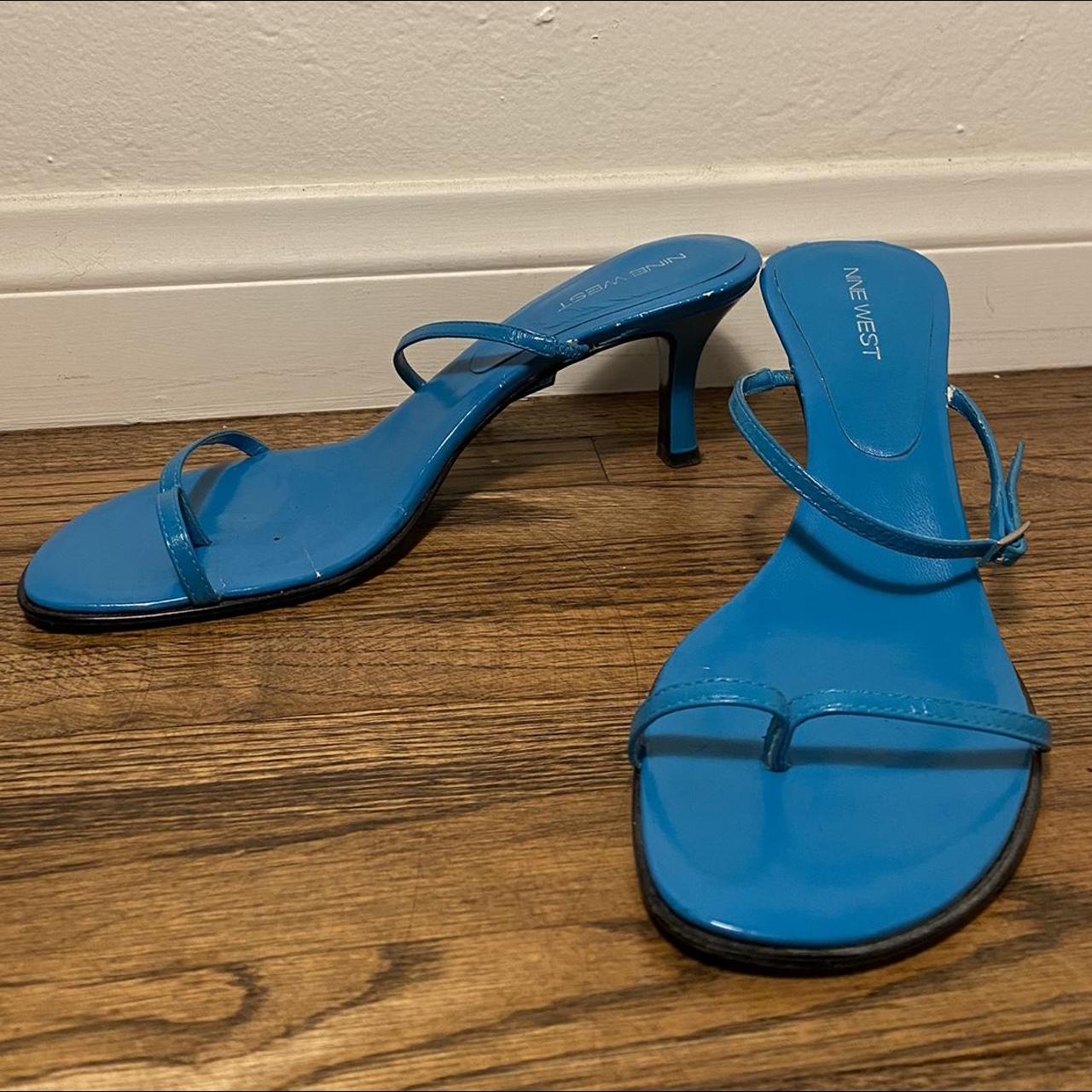 Nine West Women's Blue Sandals (2)
