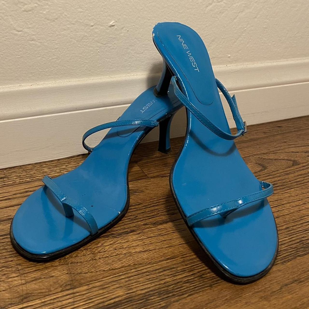 Nine West Women's Blue Sandals (3)