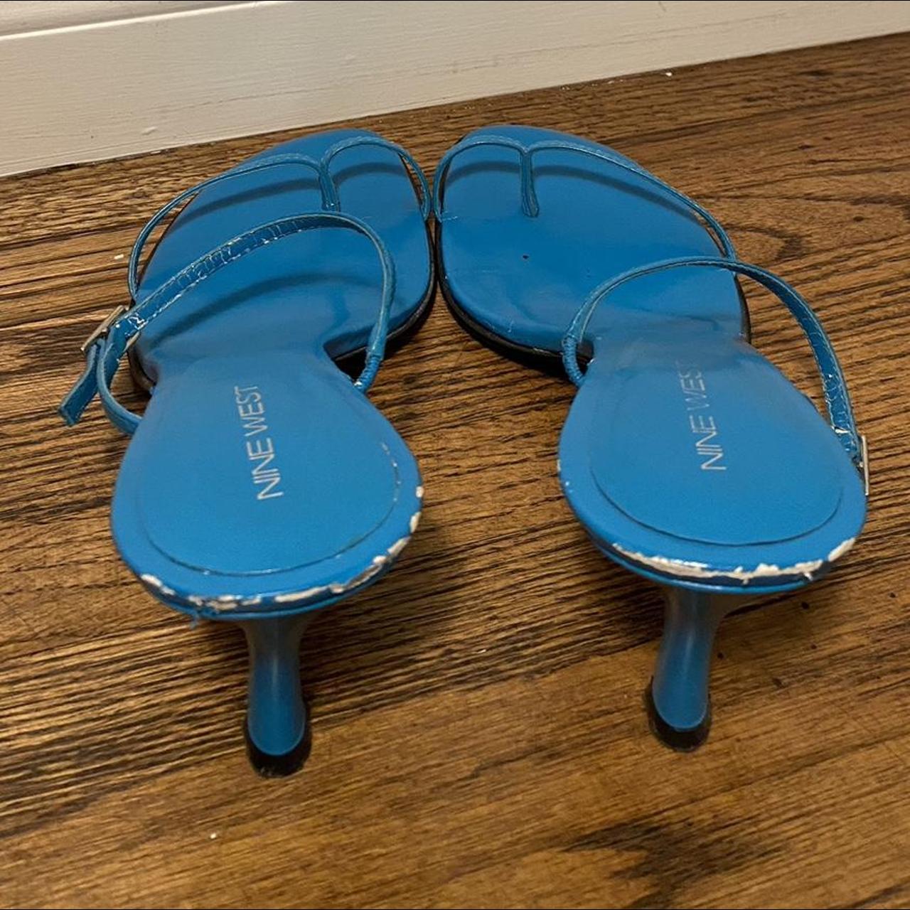 Nine West Women's Blue Sandals (4)