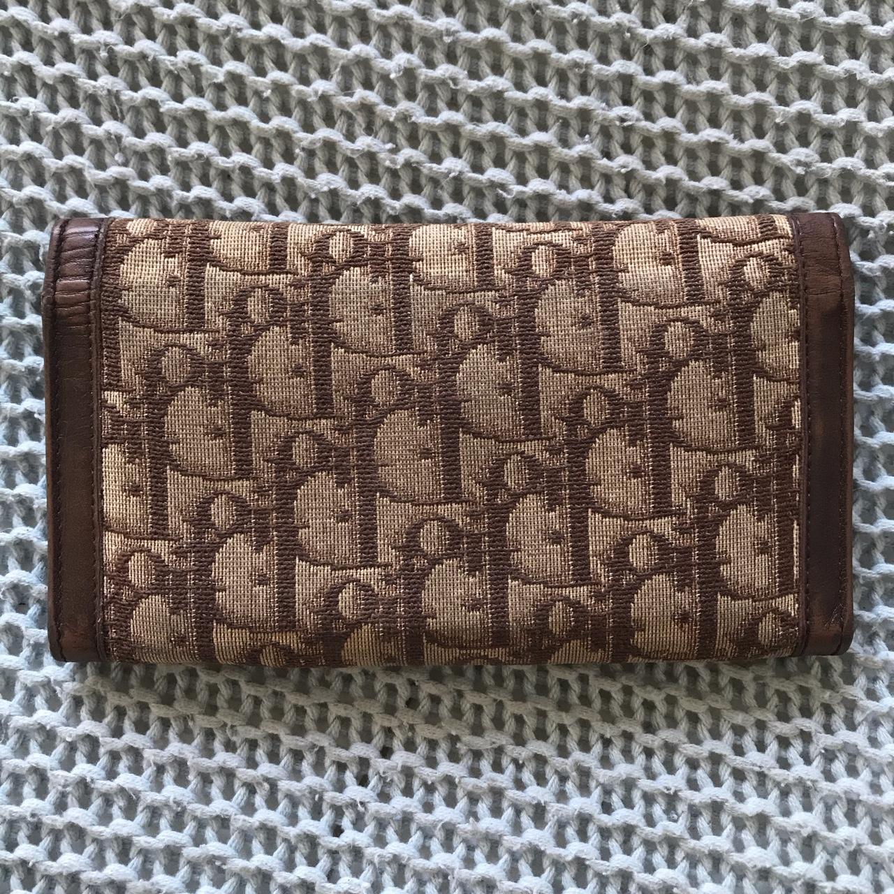 Vintage christian dior discount wallet