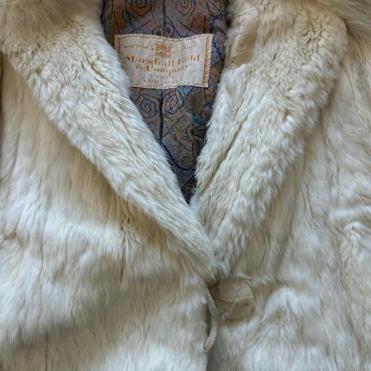 vintage fur coat marshall field and company no... - Depop