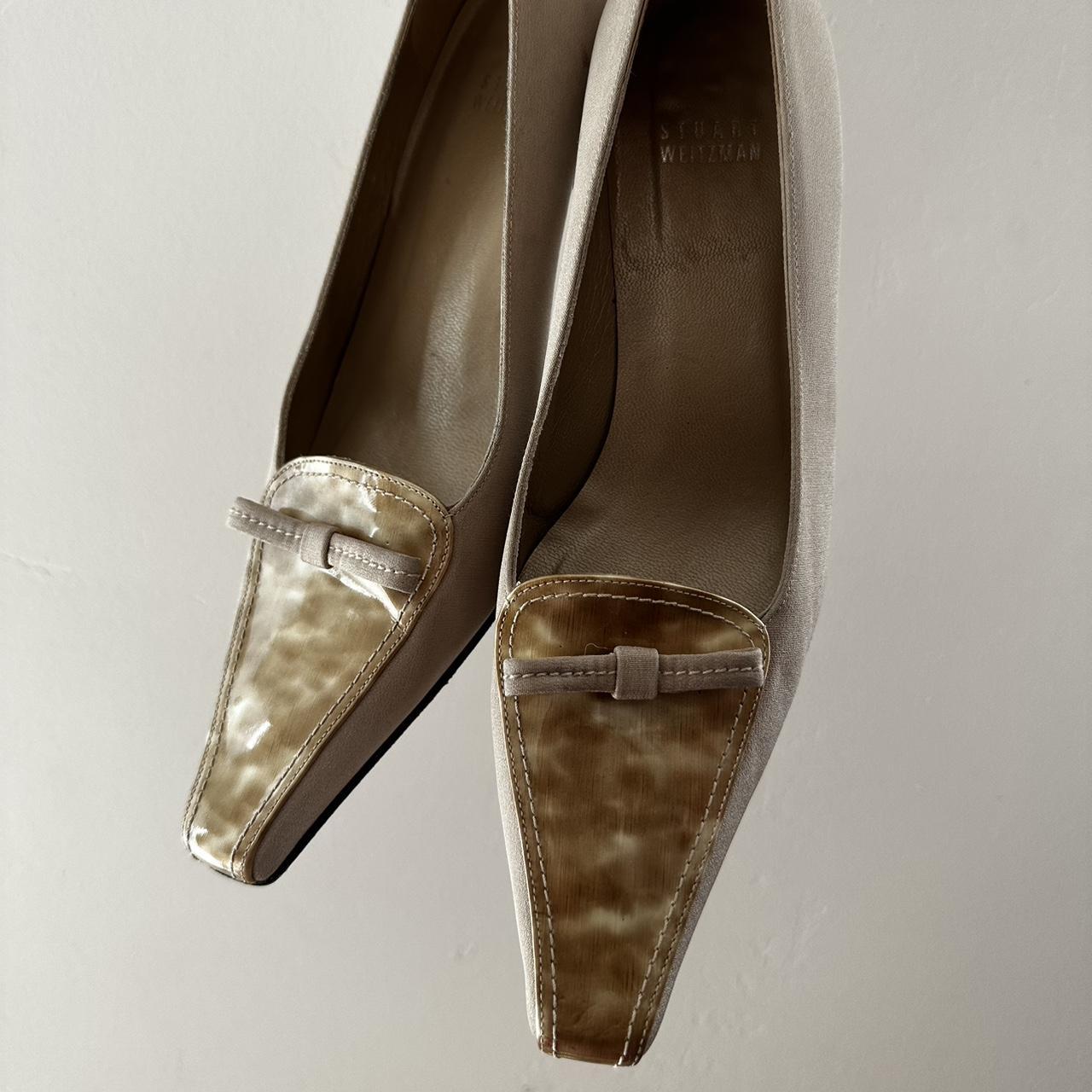 stuart weitzman kitten heels