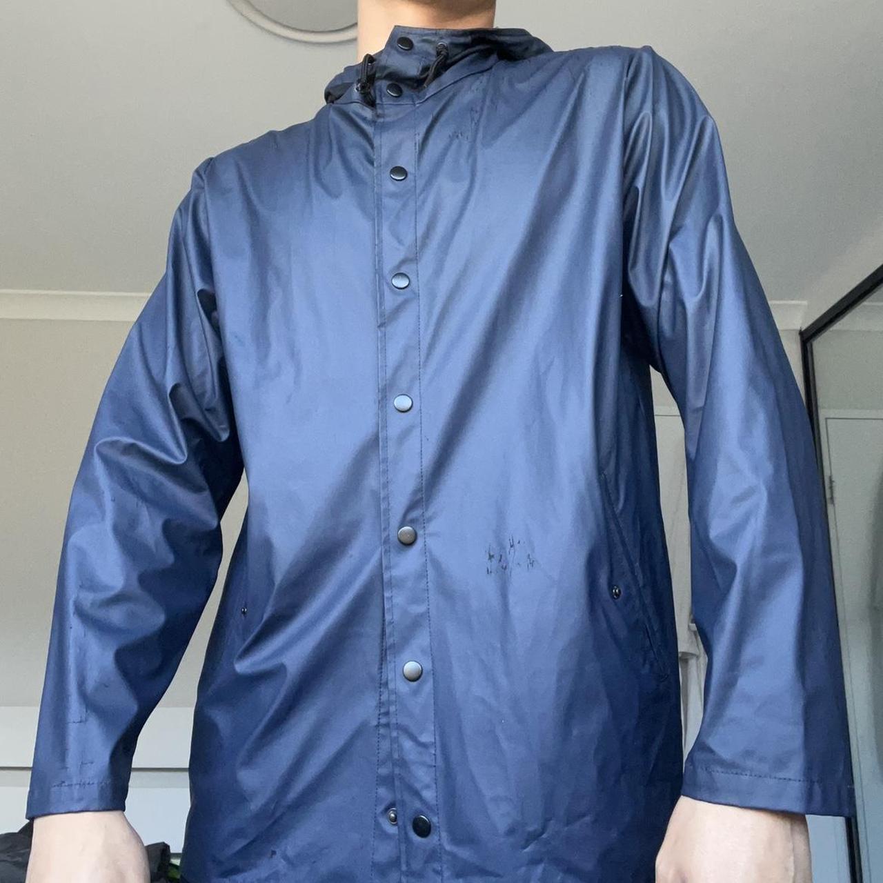 Stray Hooded Button Up Raincoat With Hoodie 🥹 sales... Depop