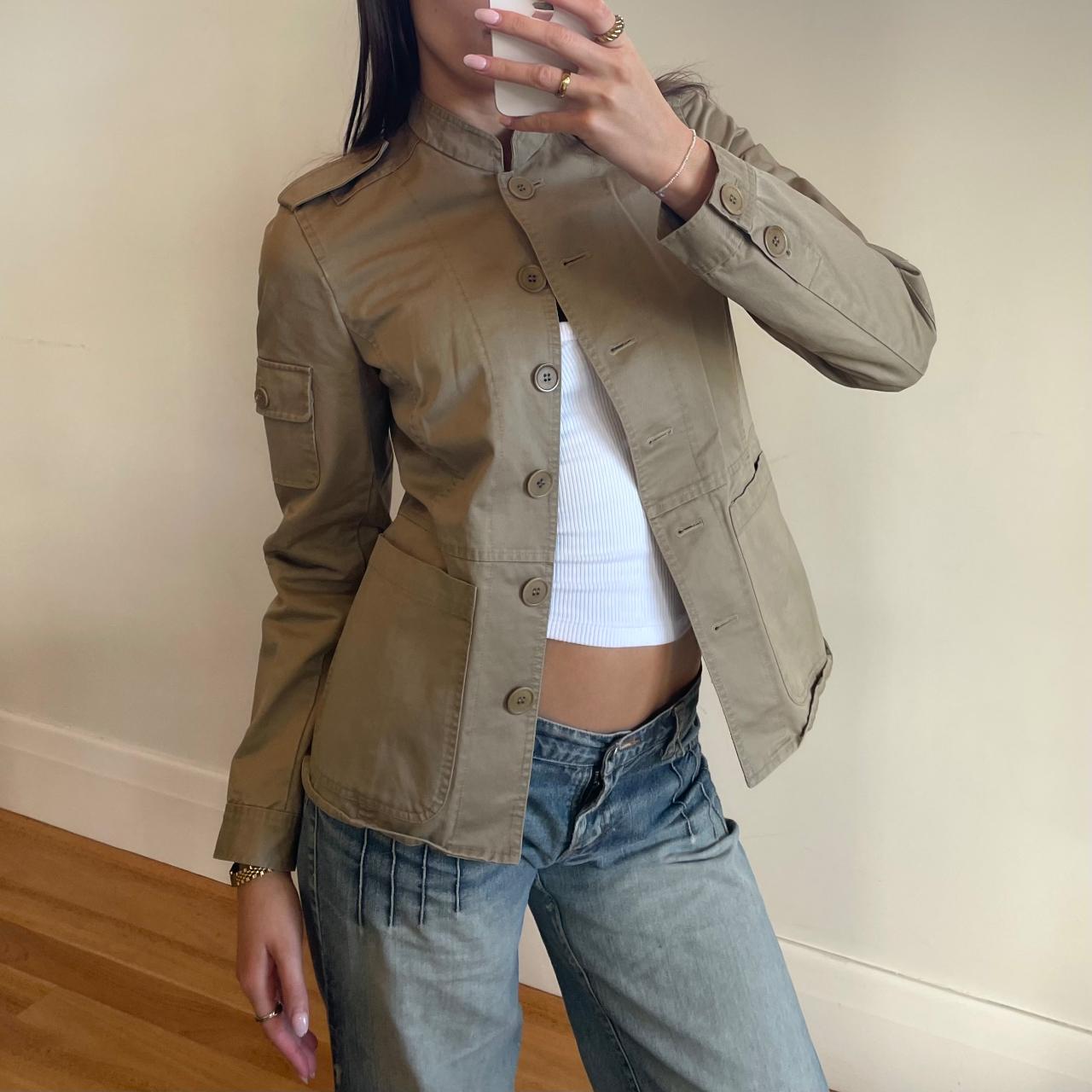 JAG Women's Tan Jacket Depop