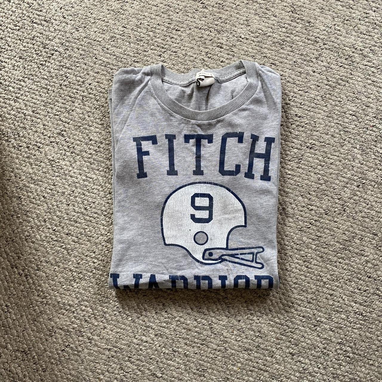 Abercrombie & Fitch Men's Grey T-shirt | Depop