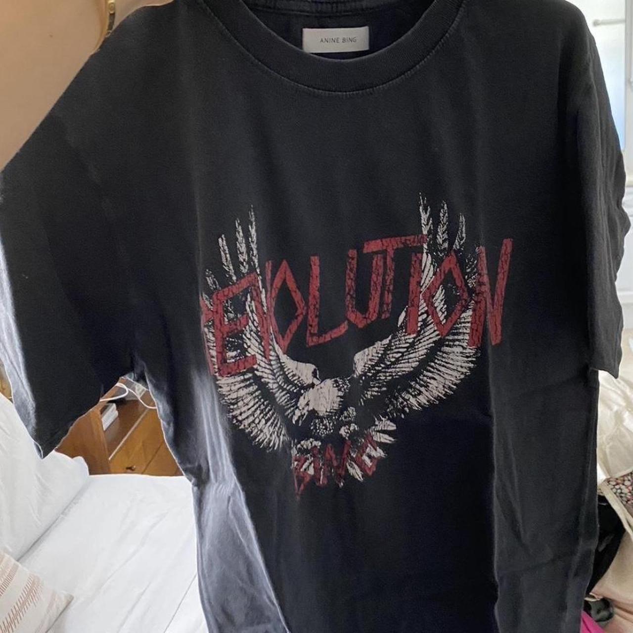 anine bing tshirt dress