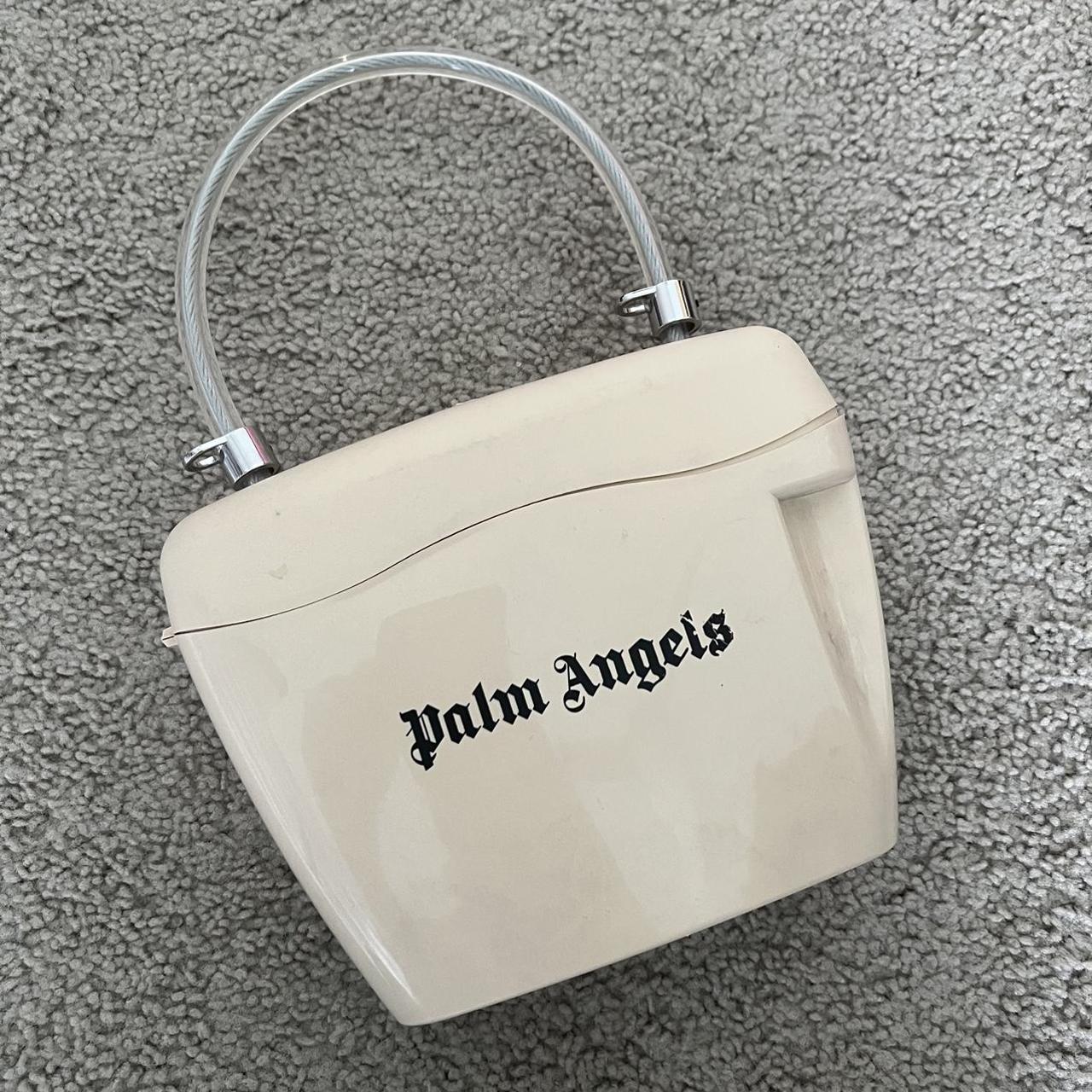 Palm angels clear hot sale padlock bag