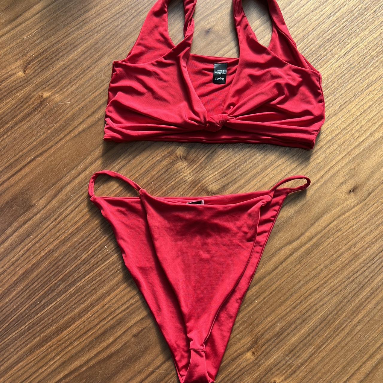 Naked Wardrobe red bikini. Size medium. In great...