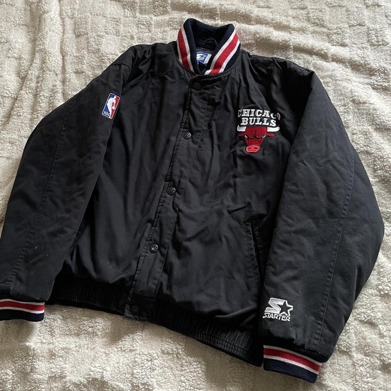 Vintage nba best sale bomber jacket