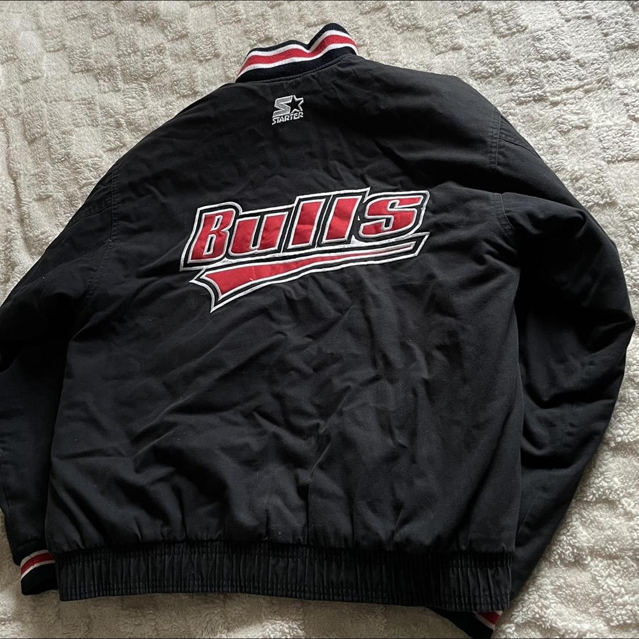 ORIGINAL VINTAGE NBA Chicago Bulls Bomber... - Depop