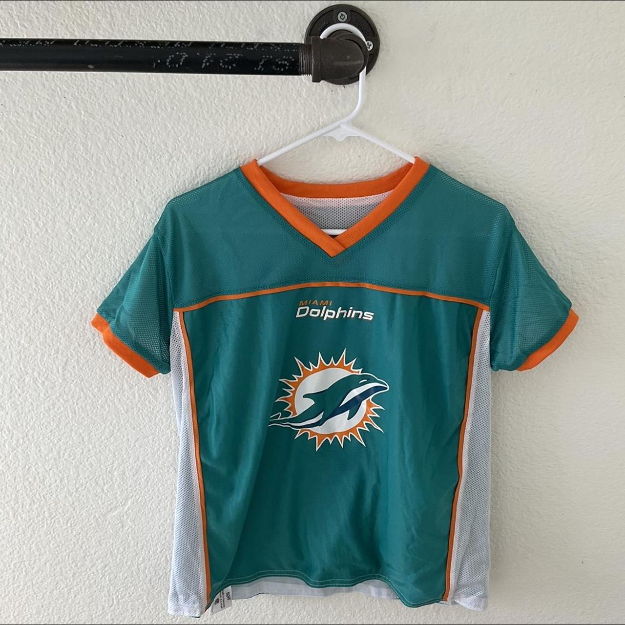 Vintage Miami Dolphins Rawlings shirt $50 shipped - Depop