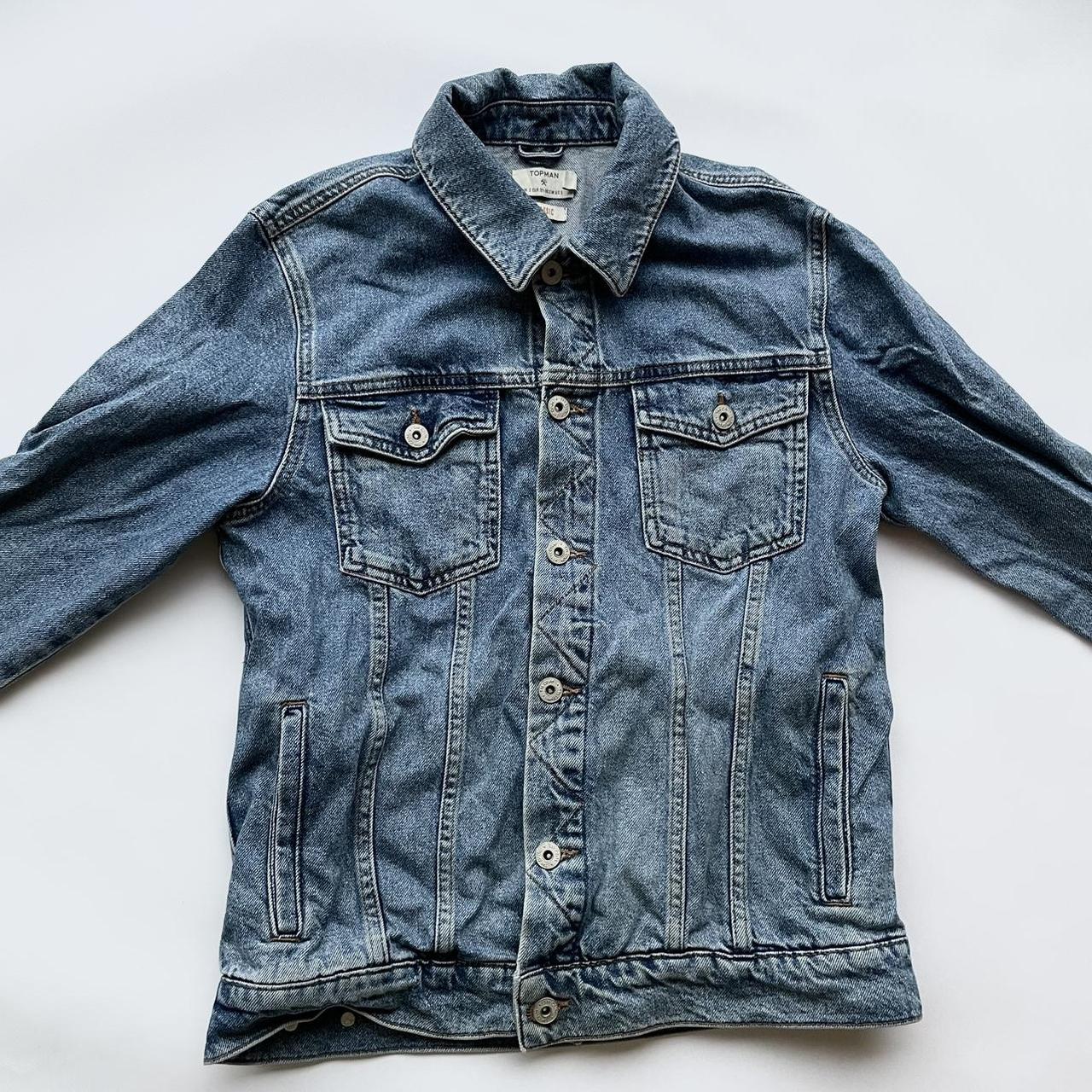 Topman classic hot sale denim jacket