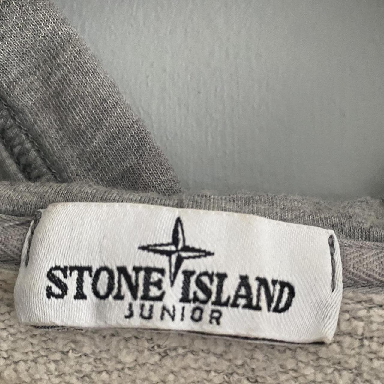 Stone island zip up hoodie grey Size women’s... - Depop