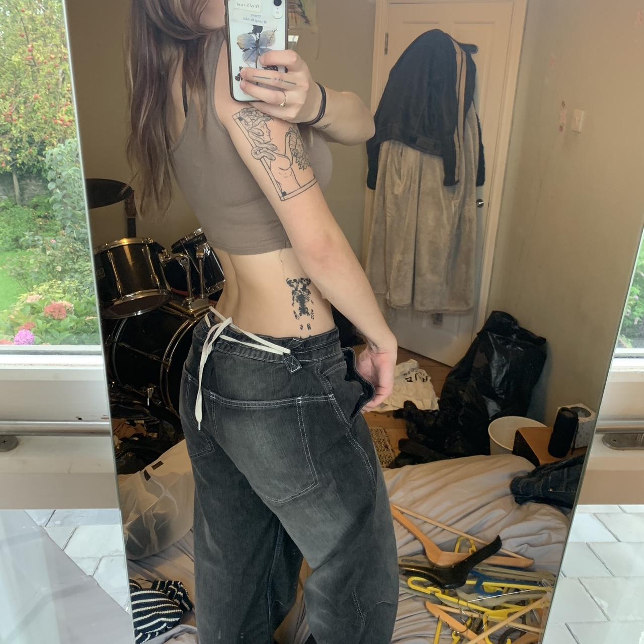 Tan/Beige crop top really soft material selling as i... - Depop