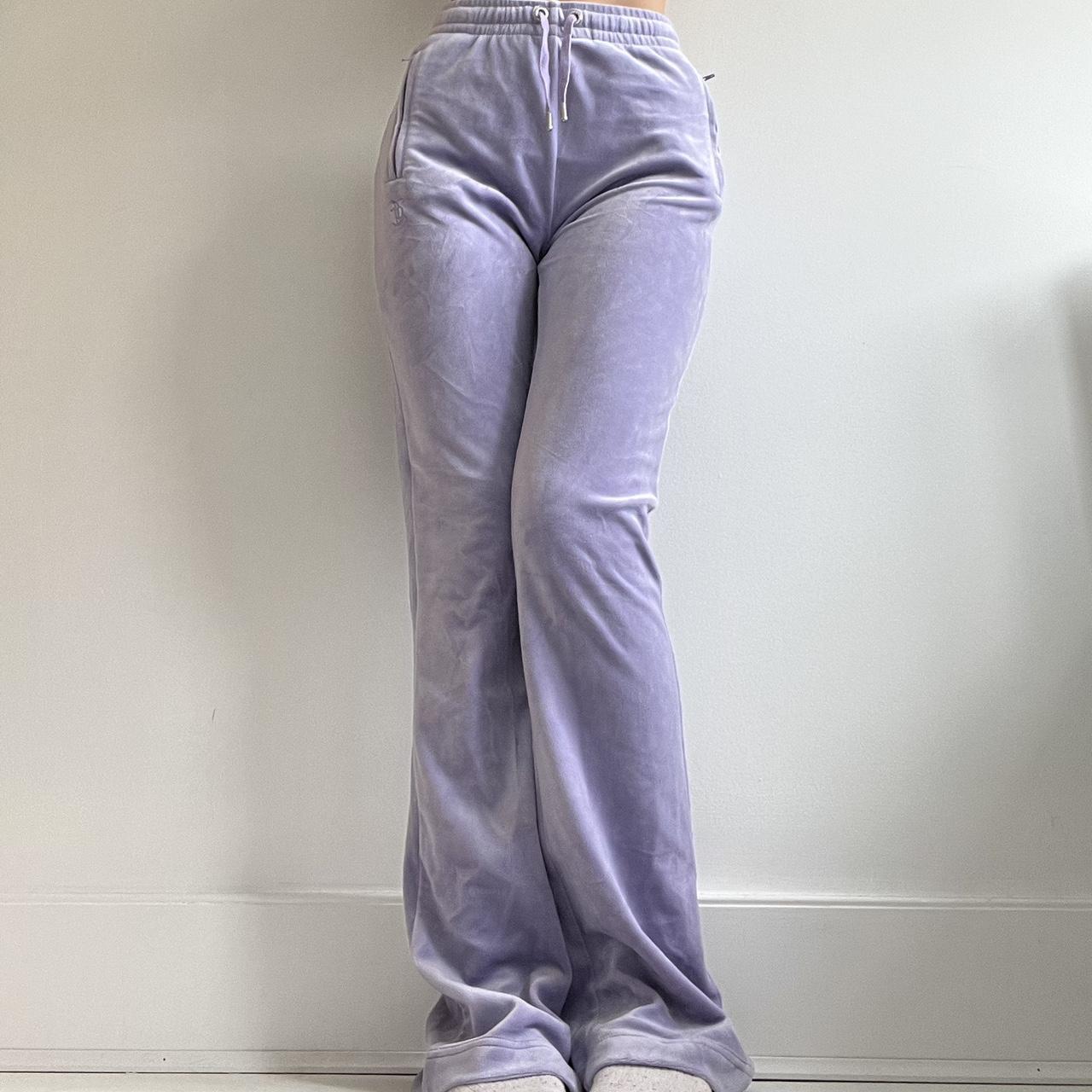 Lilac Juicy Couture Velour Tracksuit Bottoms. Can...