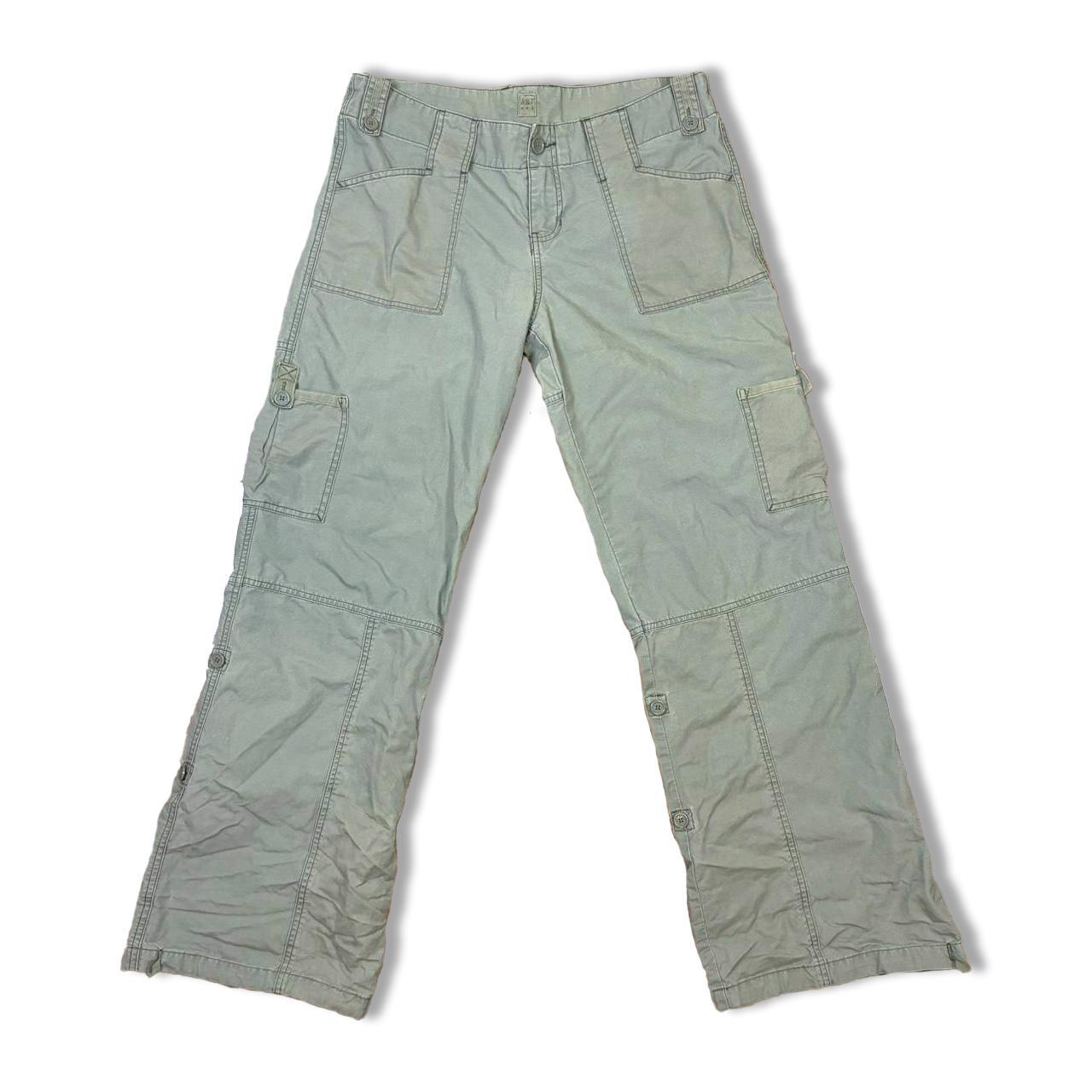 Vtg Y2K Abercrombie & Fitch Mens Convertible Pants Cargo