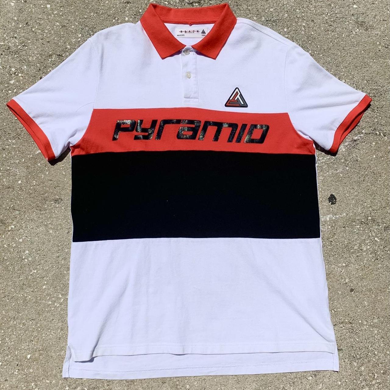 Black 2024 pyramid polo