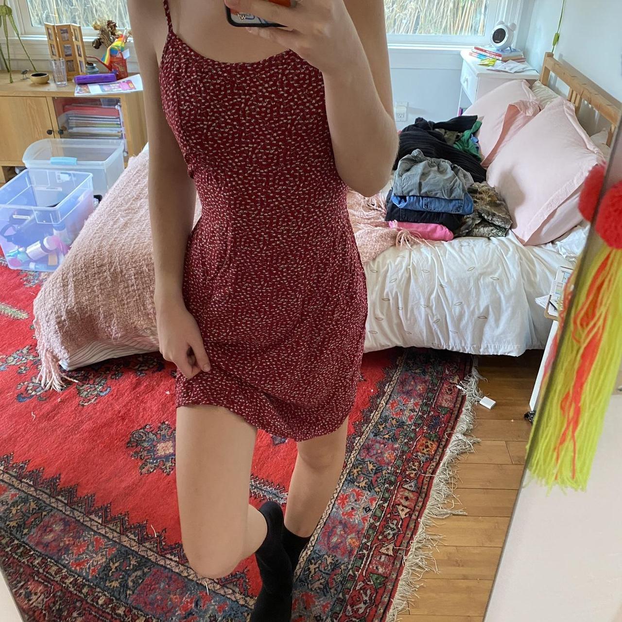 Brandy melville red colleen dress💋 Only worn in... Depop