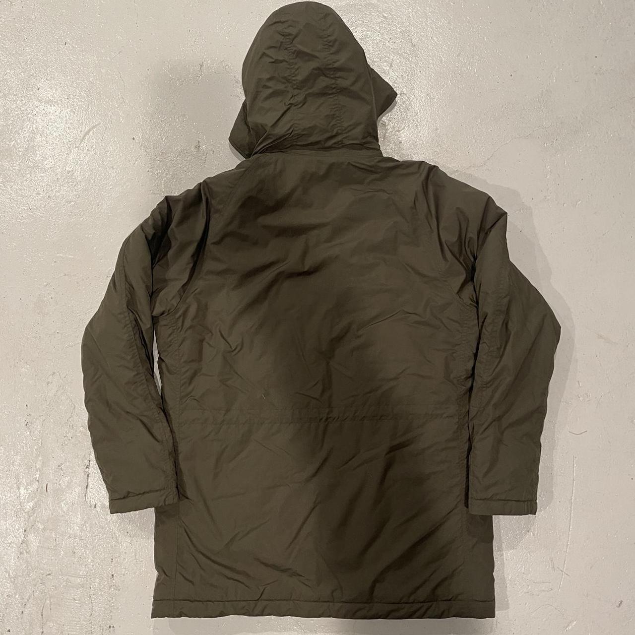 Uniqlo Hooded Parka Jacket Olive - M - Depop