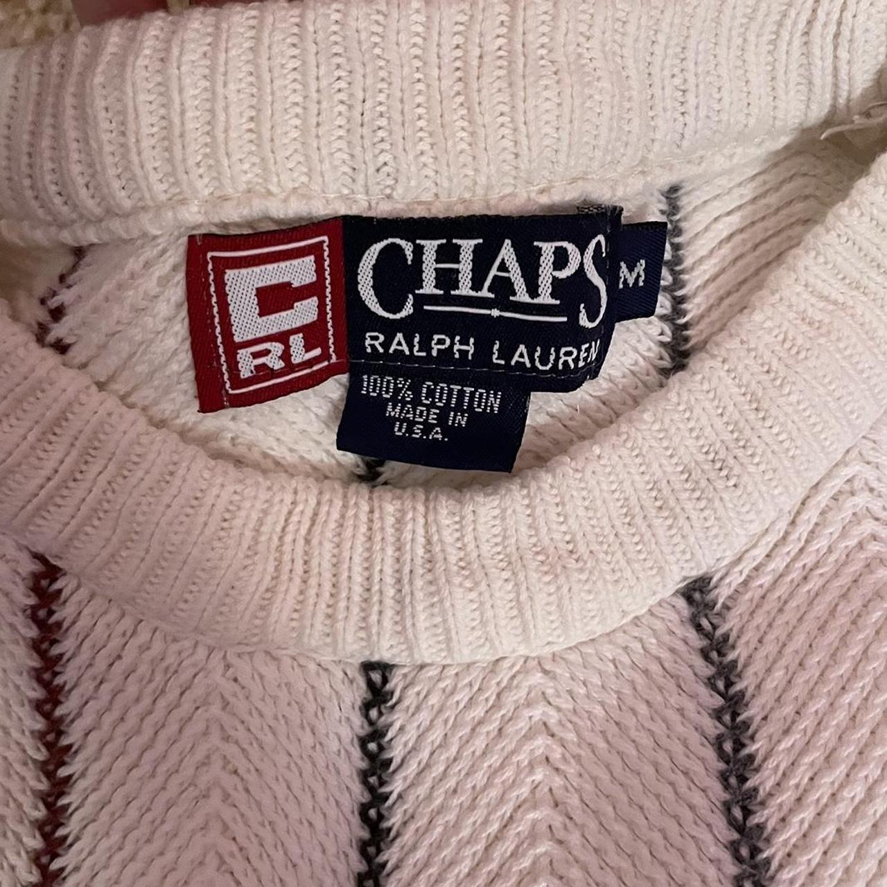 #vintage #chaps chunky sweater! - Depop