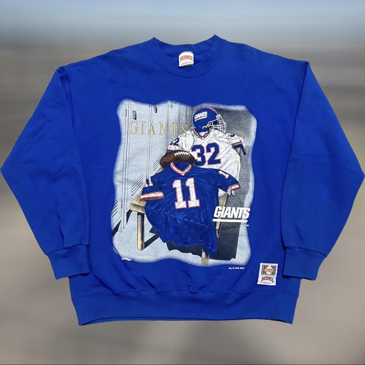 VINTAGE NFL NEW YORK GIANTS SWEATSHIRT 1994 SIZE LARGE MADE IN USA