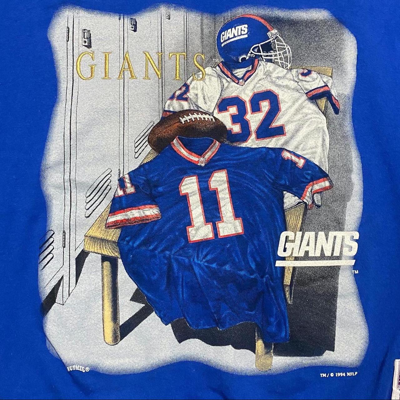 Vintage New York Giants Crewneck Sweatshirt NFL Football 1994