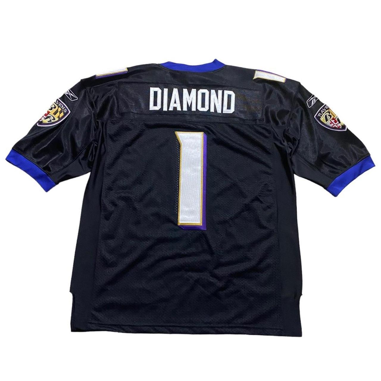 Reebok NFL Baltimore Ravens Diamond No. 1 Custom - Depop