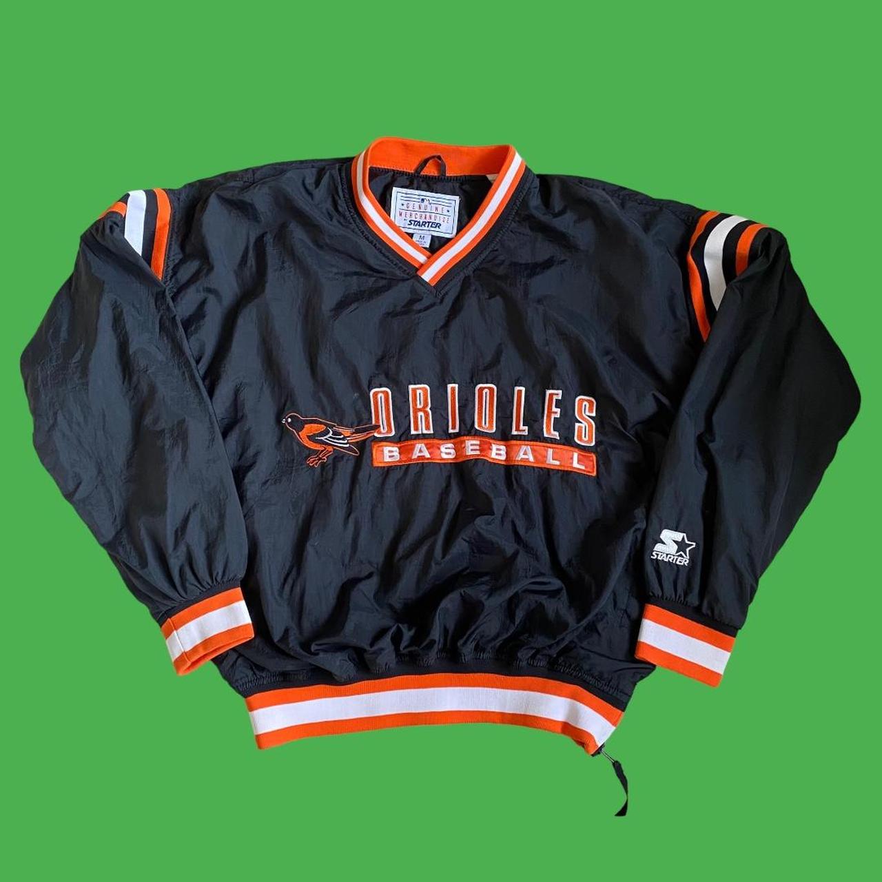 90's Baltimore Orioles longsleeve Size Large on - Depop