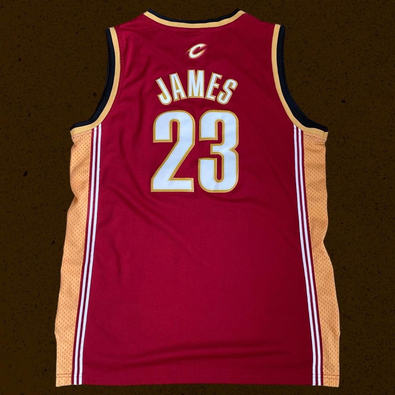  adidas Lebron James Men's Gold Cleveland Cavaliers