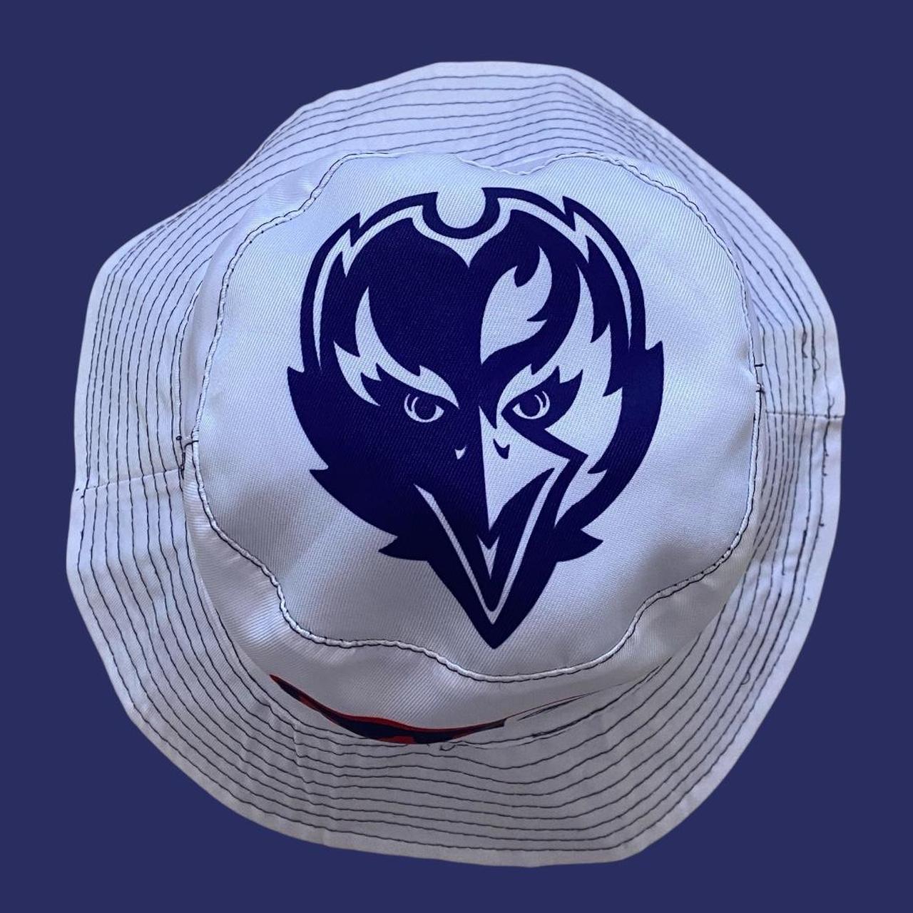 Source Unknown Men's Bucket hats - White/Purple –… - image 1