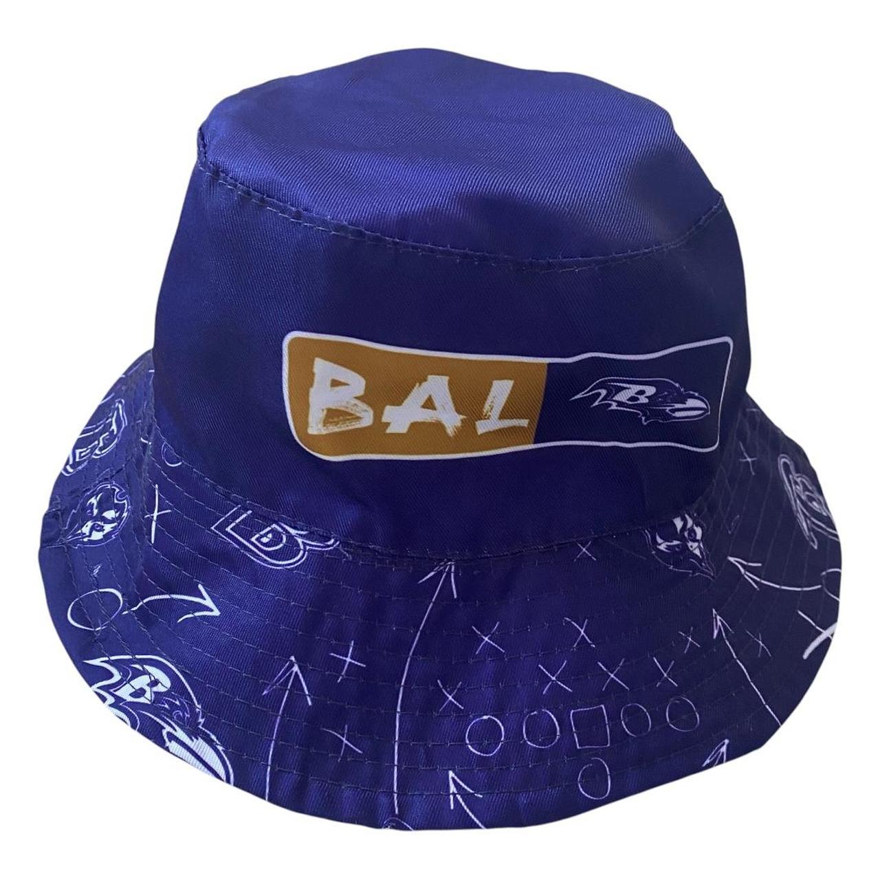 Source Unknown Men's Bucket hats - White/Purple –… - image 4