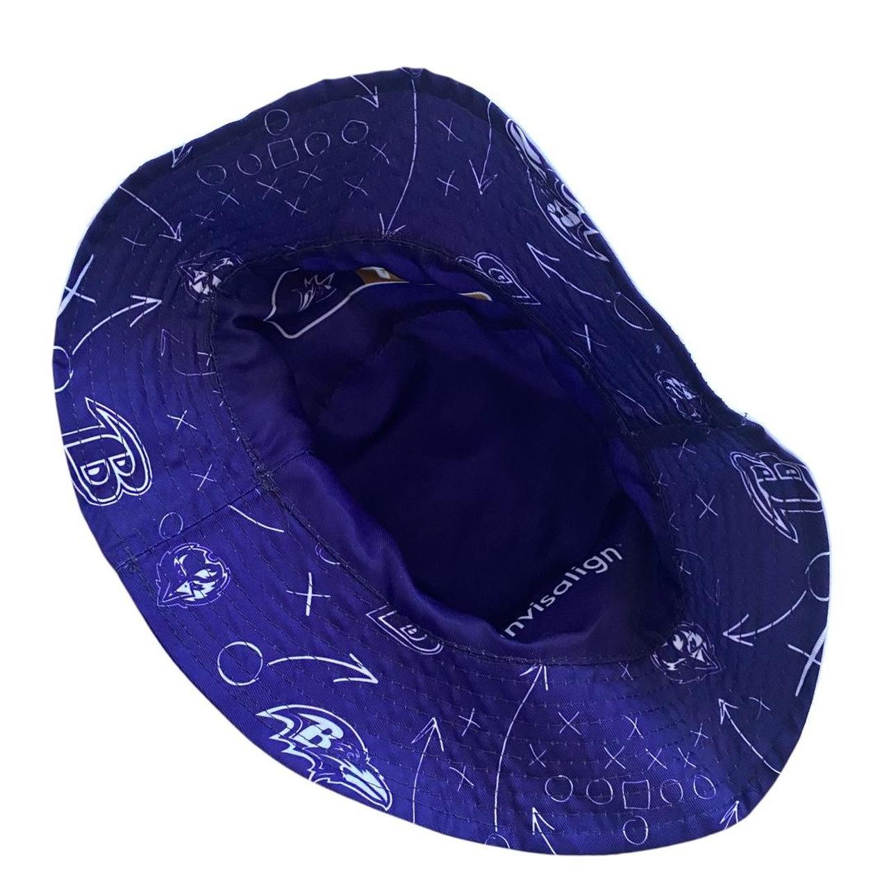 Source Unknown Men's Bucket hats - White/Purple –… - image 8