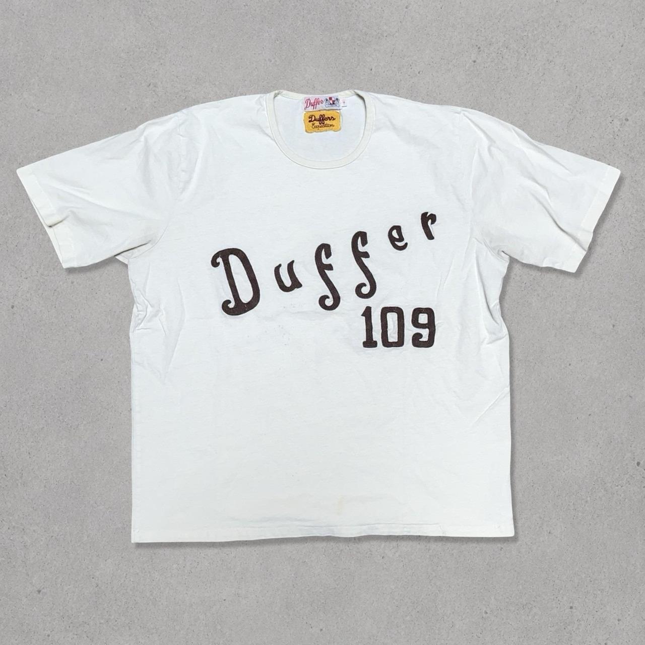 Duffer of st george men's white shirt