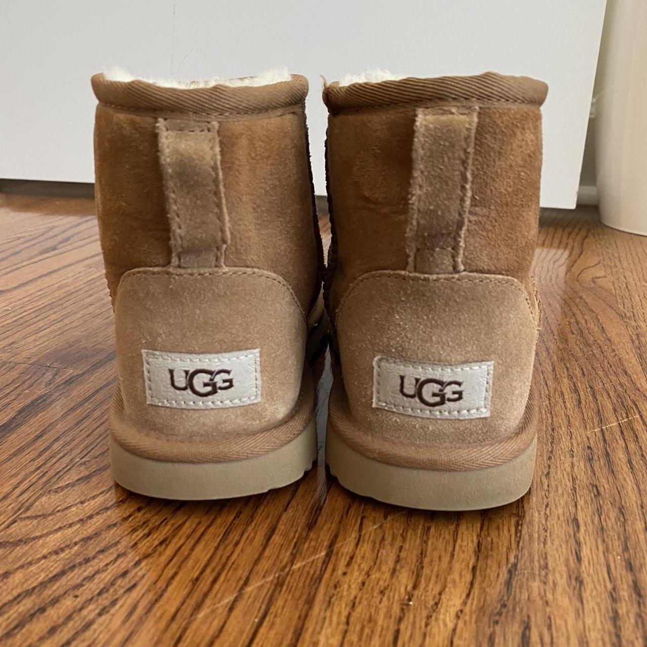 UGG kids classic mini boot size 5 kids women’s size... - Depop