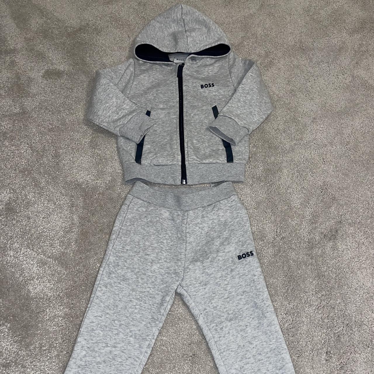 Boys hugo boss store tracksuits