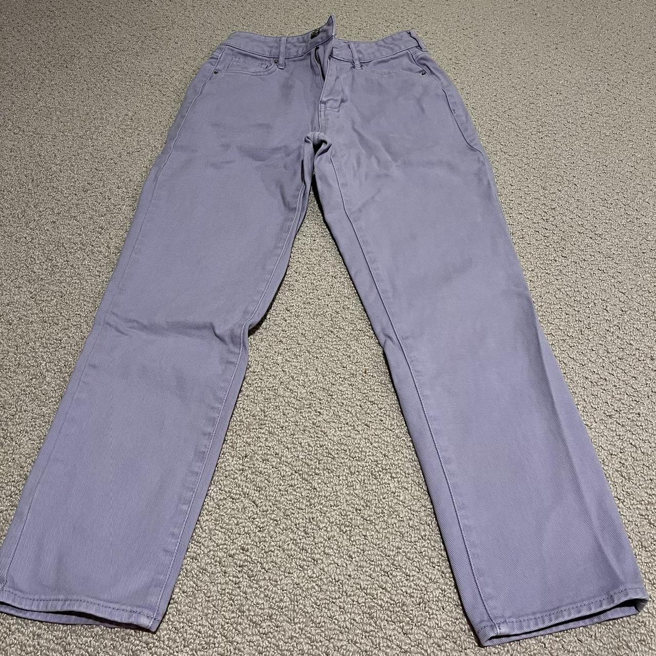 pastel purple pacsun mom jeans 25