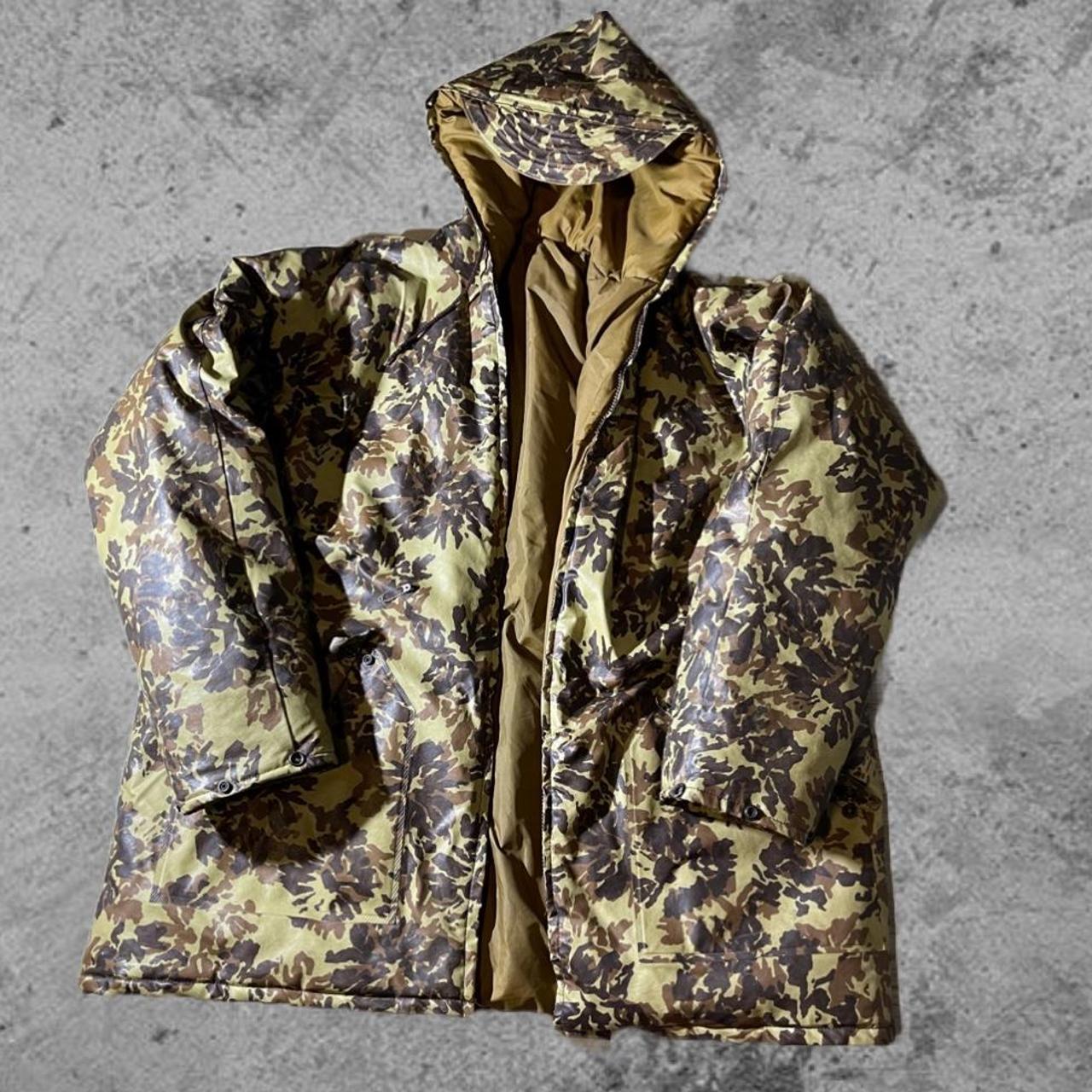 Heavy hot sale camo coat