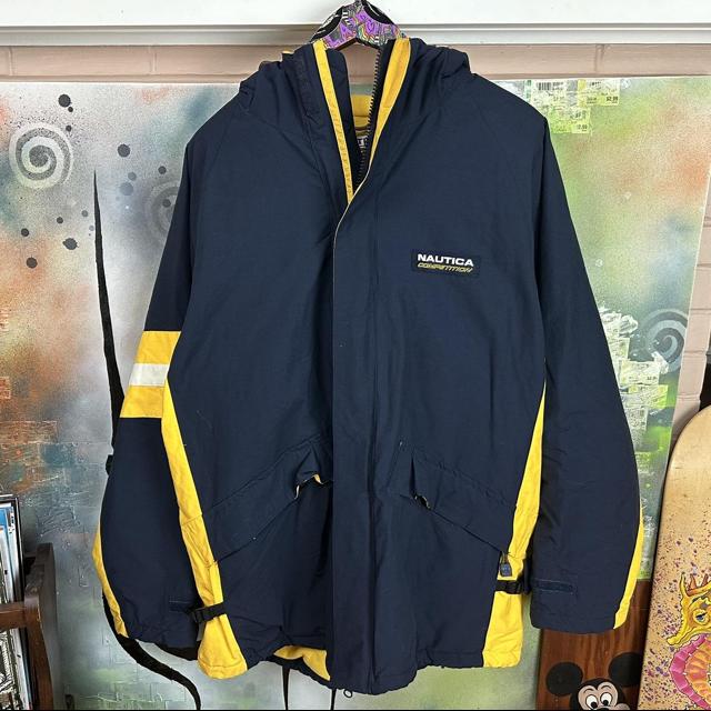 Nautica competition cheap yellow jacket