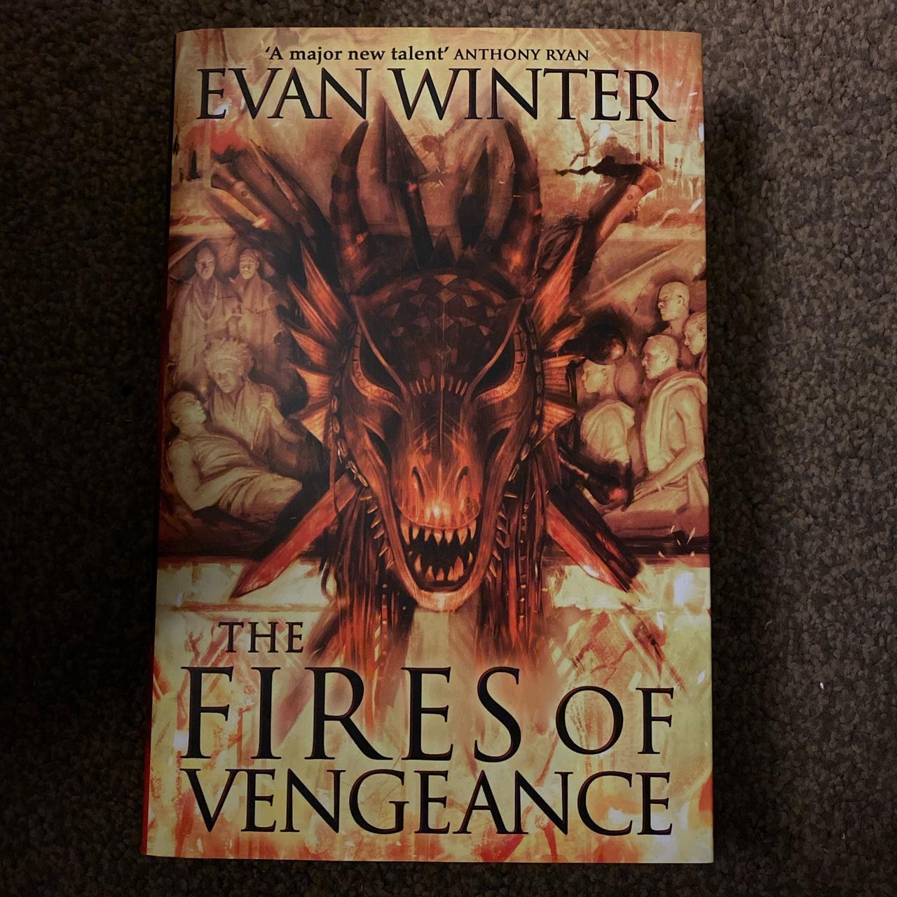 Fire of Vengeance by Evan Winters hard cover - like... - Depop