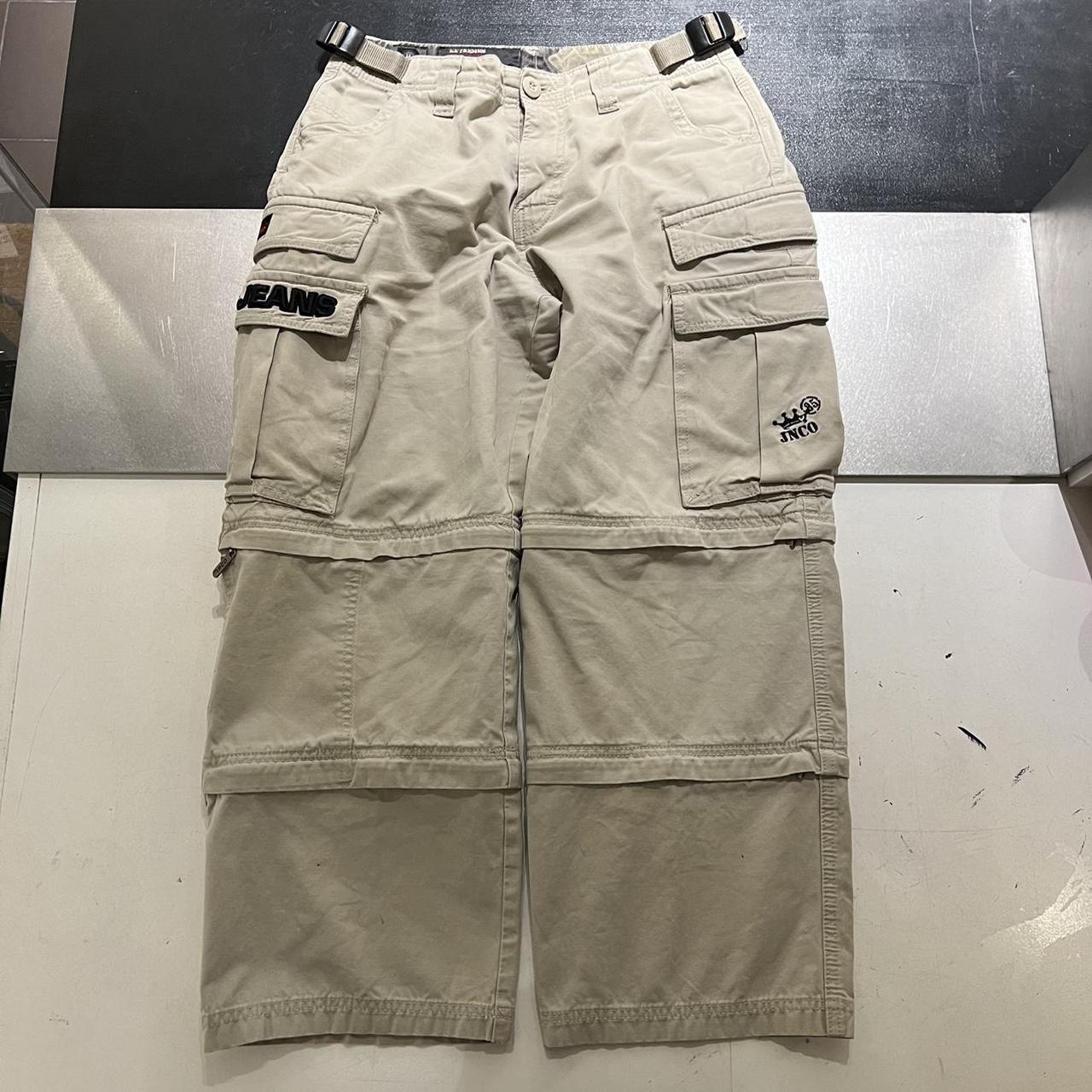 Vintage JNCO JEANS Cargo Pants Very Rare Detachable... Depop