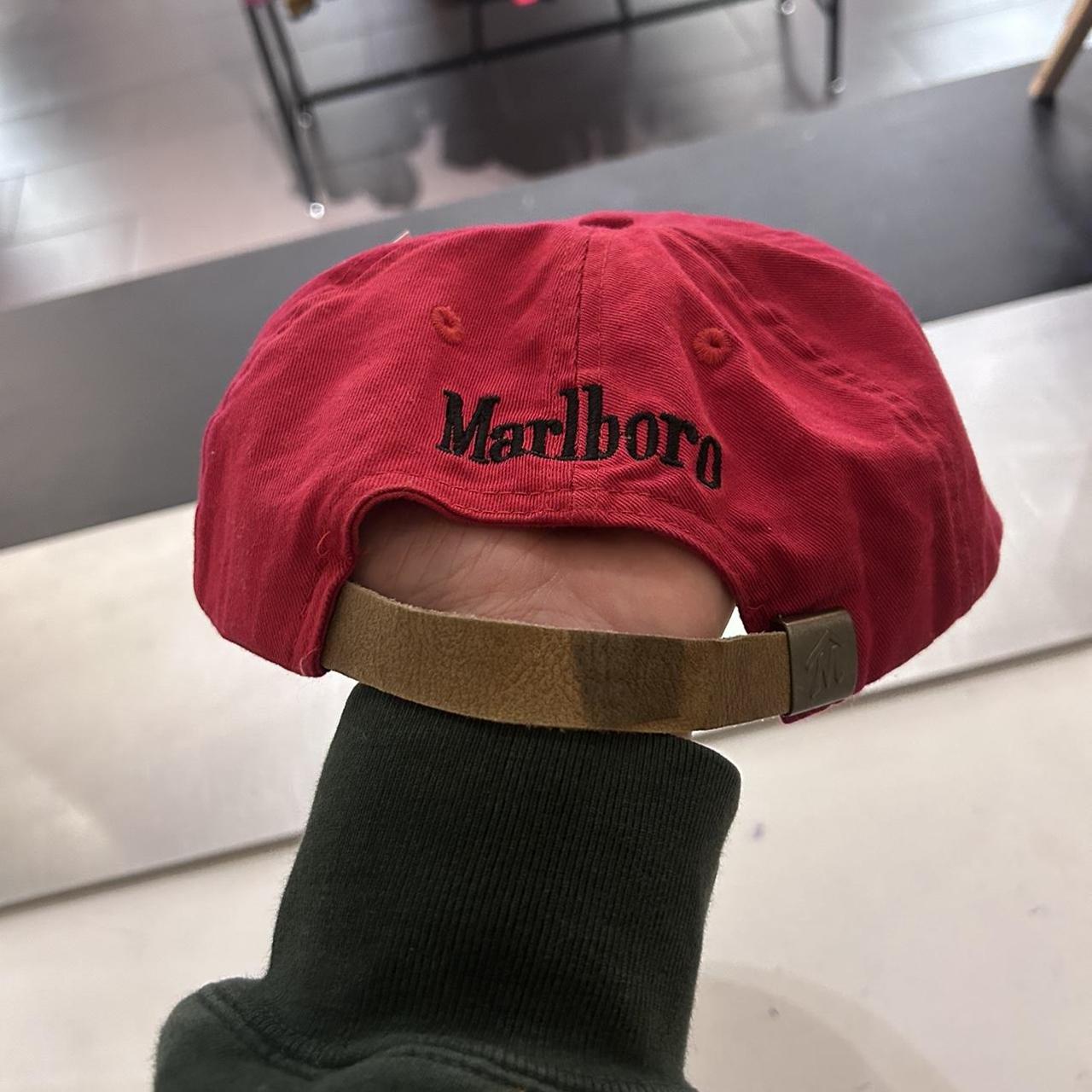 Marlboro Men's Red Hat Depop
