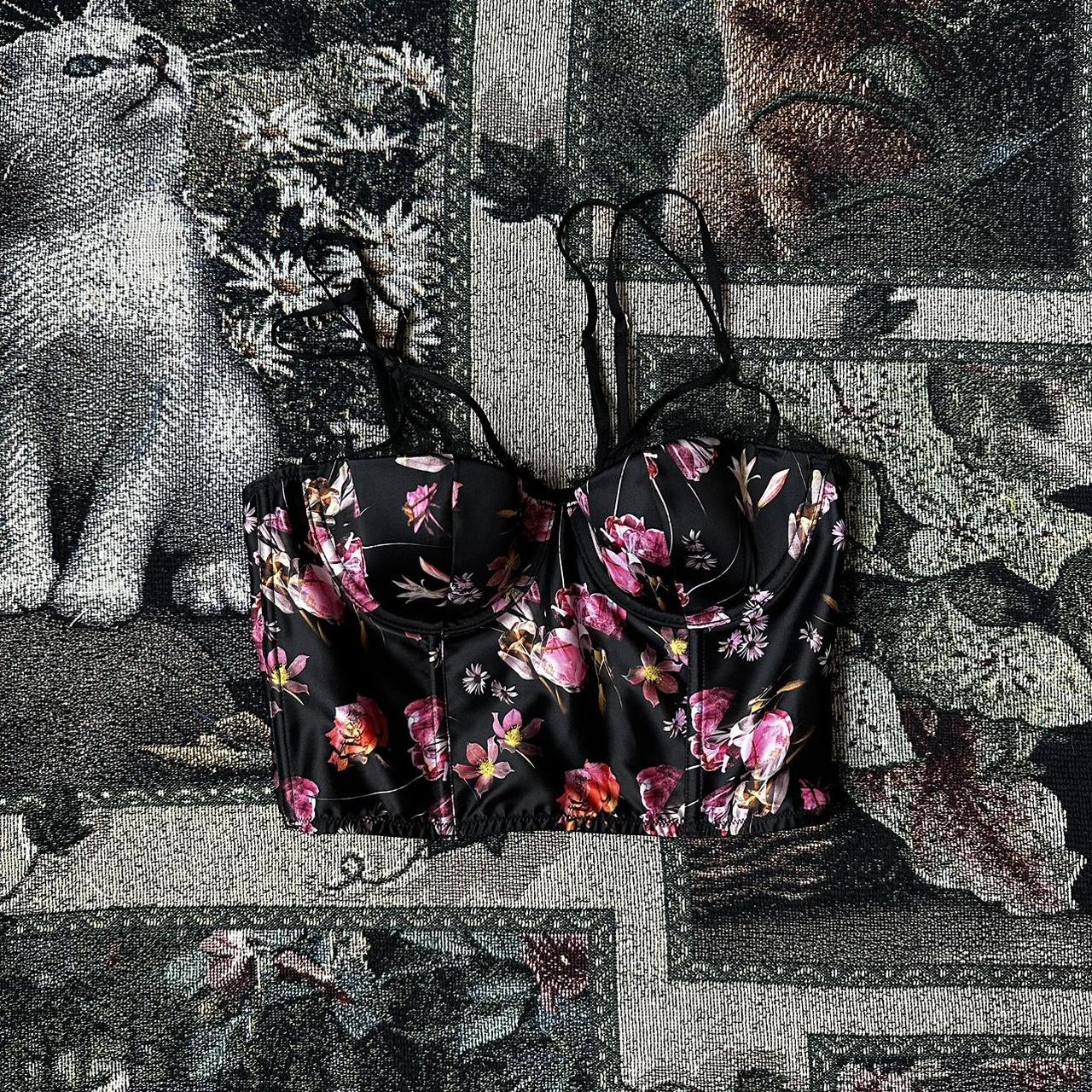 ⭒ Victoria’s Secret Corset Top ⭒, Super sexy floral