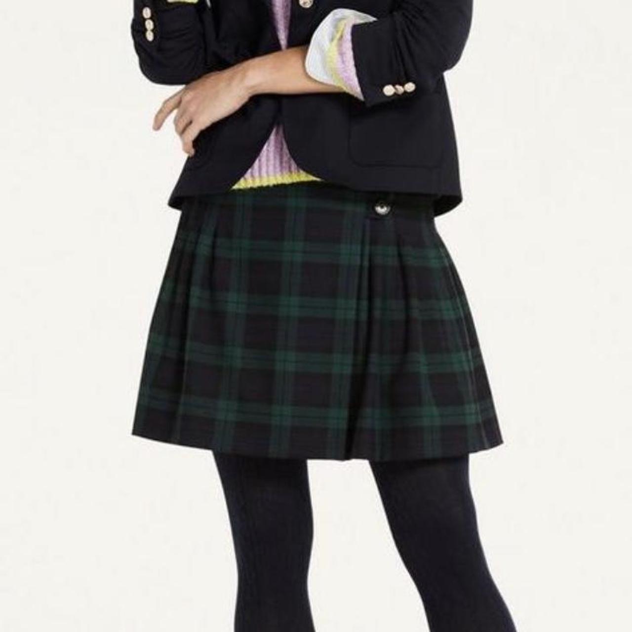 Black watch tartan uniform skirt Kids sizing but