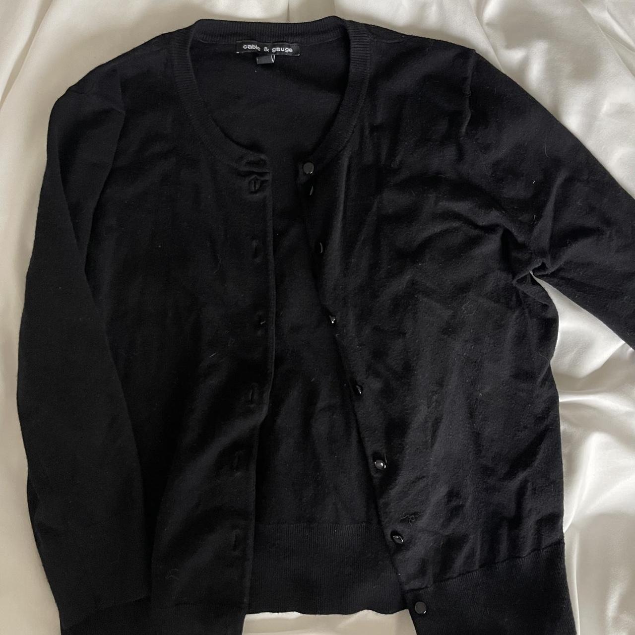 Cable & Gauge Cardigan size M soft material Depop