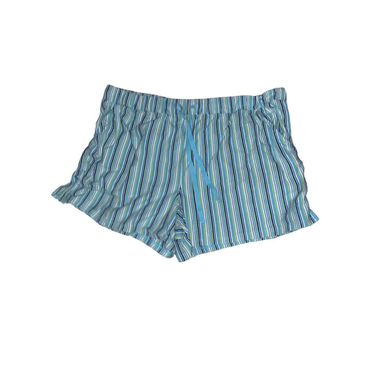 multicolor pajama shorts sleep sense size... Depop