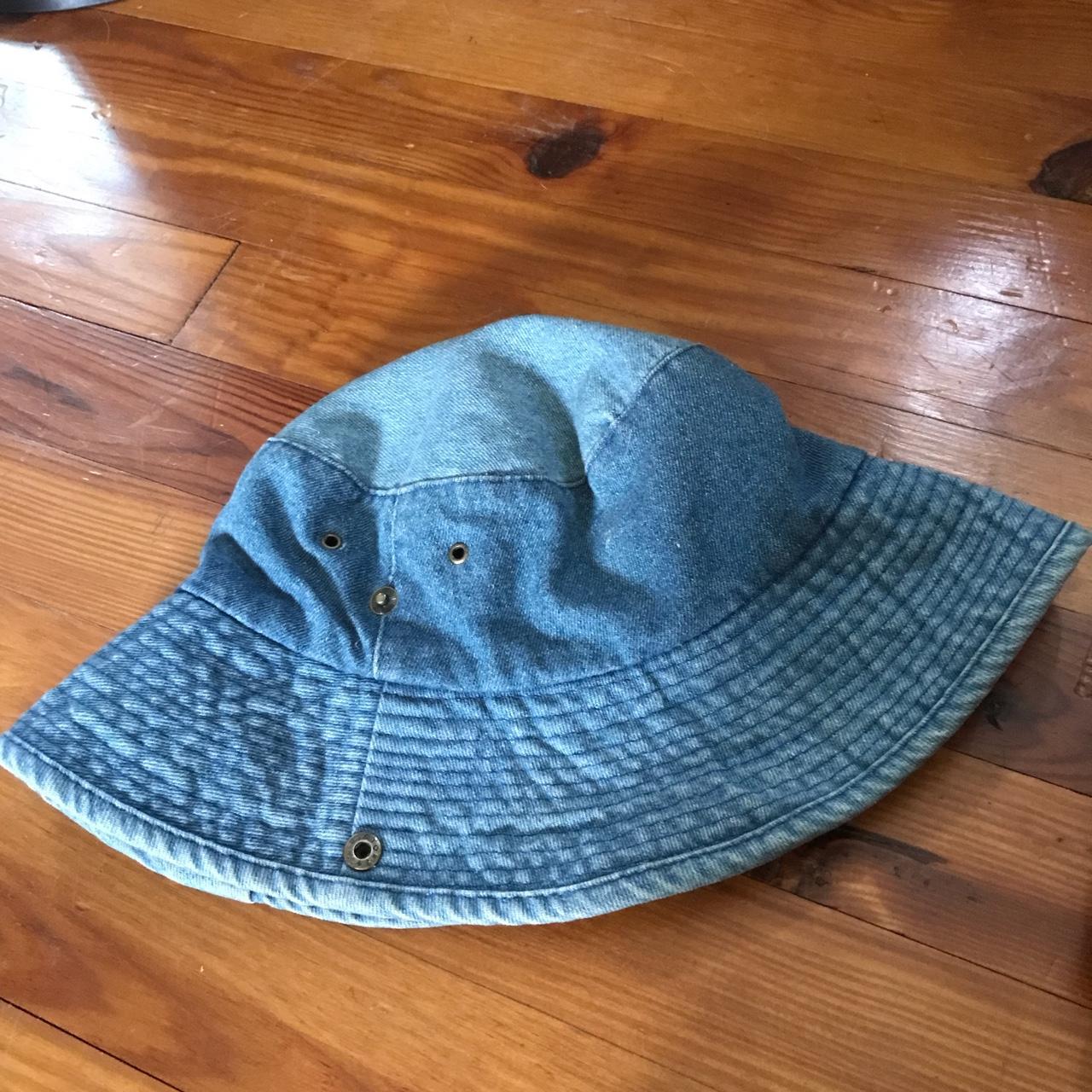 Jean bucket hat Depop