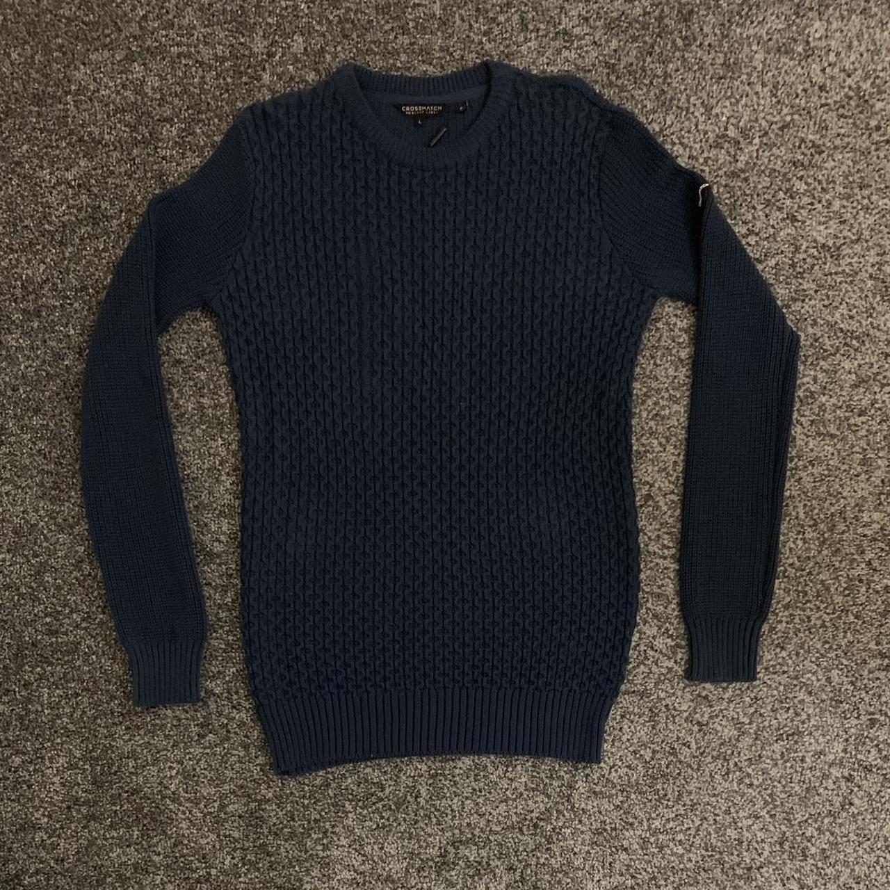 Crosshatch Wool Knit This one is for